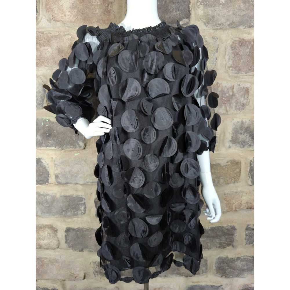 Other Souk + Sepia Black Sheer Tunic Top Dress Ra… - image 1