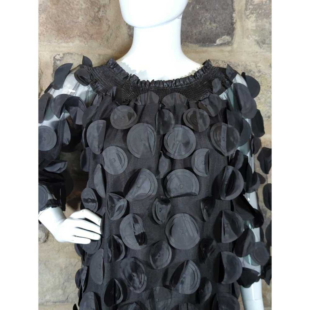 Other Souk + Sepia Black Sheer Tunic Top Dress Ra… - image 2