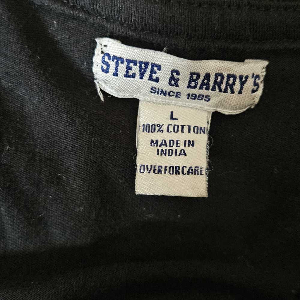 Steve And Barrys Black No Entry Tee Shirt Size La… - image 3