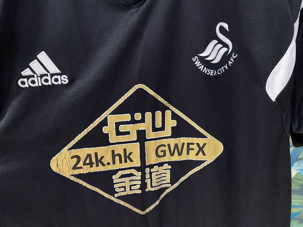 Adidas × Soccer Jersey × Very Rare Swansea City F… - image 5