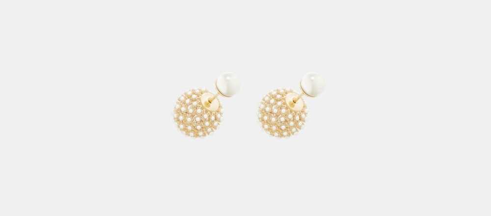 Dior o1w1db10524 Size: OS Tribales Earrings in Go… - image 1