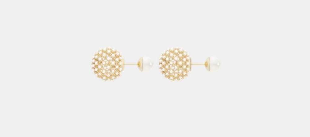 Dior o1w1db10524 Size: OS Tribales Earrings in Go… - image 2