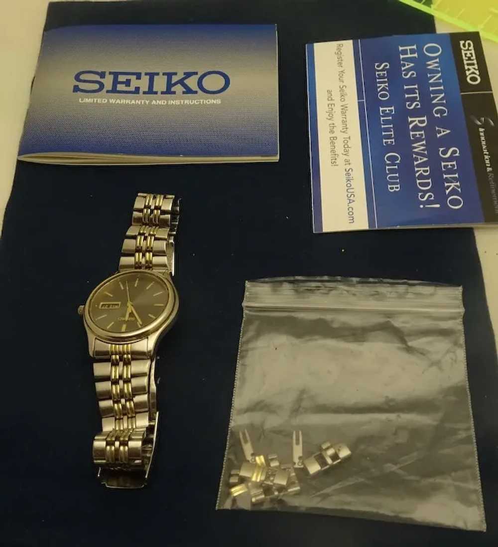 Seiko Mens Analog Mechanical Watch - Seiko Sport … - image 4