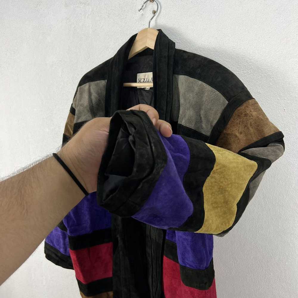 Japanese Brand × Leather Jacket RARE MULTI COLOUR… - image 10
