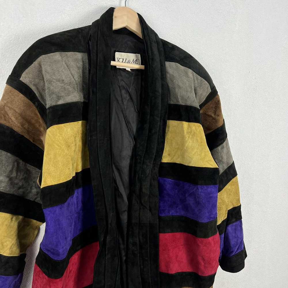 Japanese Brand × Leather Jacket RARE MULTI COLOUR… - image 6