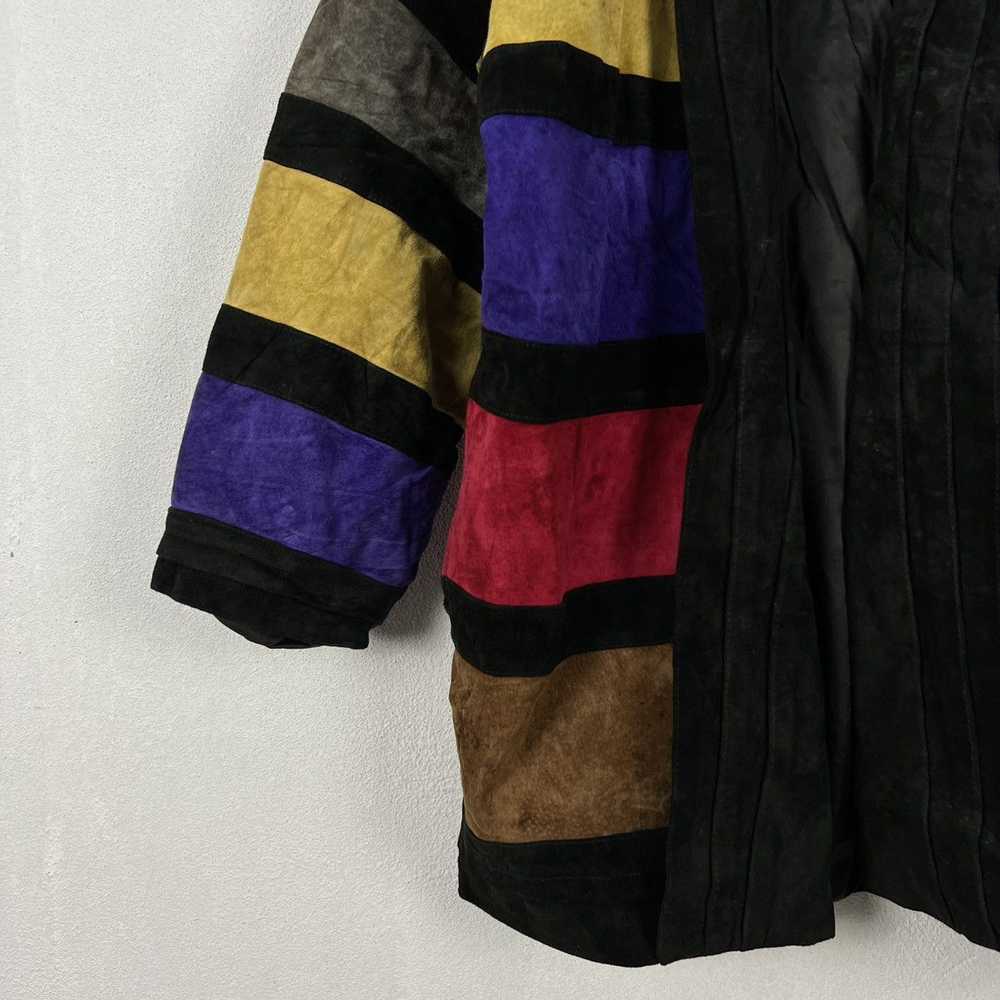 Japanese Brand × Leather Jacket RARE MULTI COLOUR… - image 7