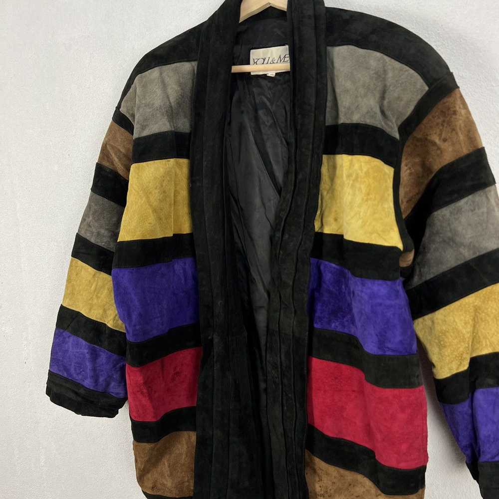 Japanese Brand × Leather Jacket RARE MULTI COLOUR… - image 8