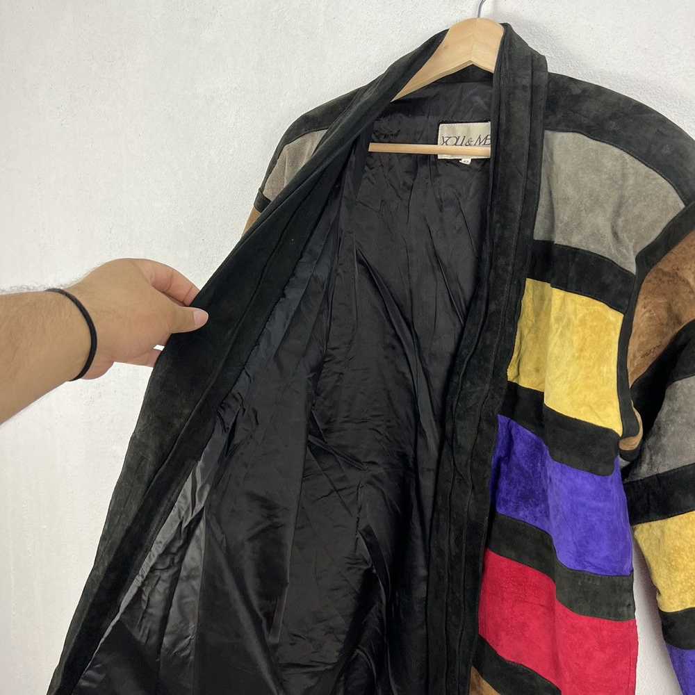 Japanese Brand × Leather Jacket RARE MULTI COLOUR… - image 9