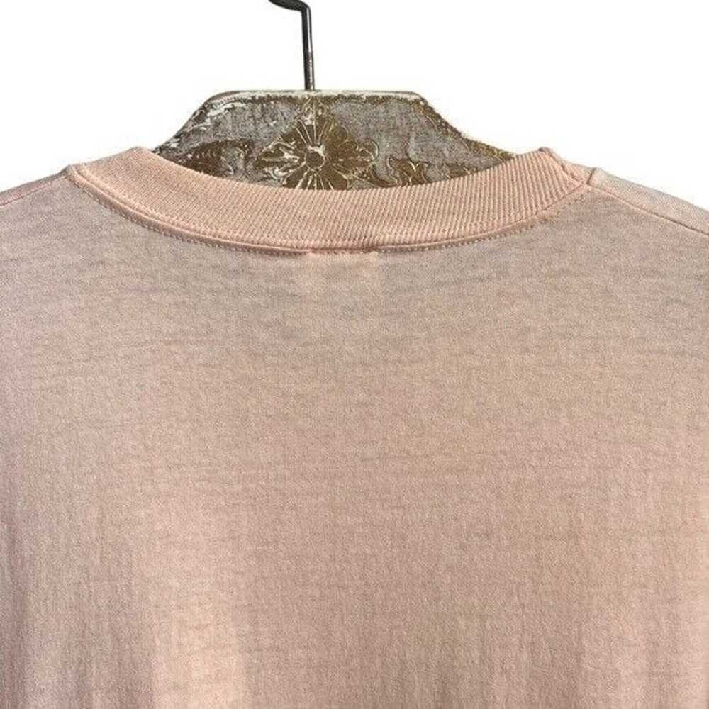 Vintage Blank T-shirt Women's Size L Large Peach … - image 10
