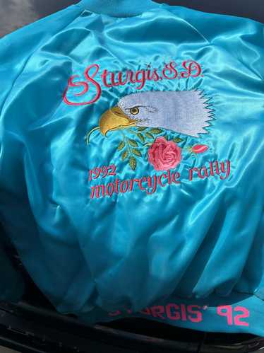 Vintage 1992 sturgis bike week jacket rare