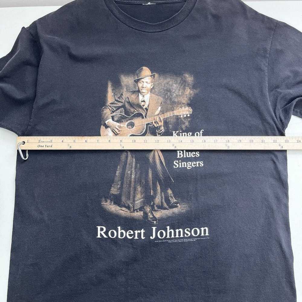 Band Tees × Vintage 90s Robert Johnson Delta Blue… - image 10