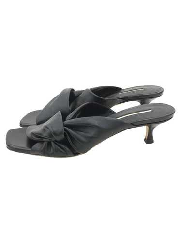 Brenta Leather Sandals/36/Blk/Mule Shoes Bbz66
