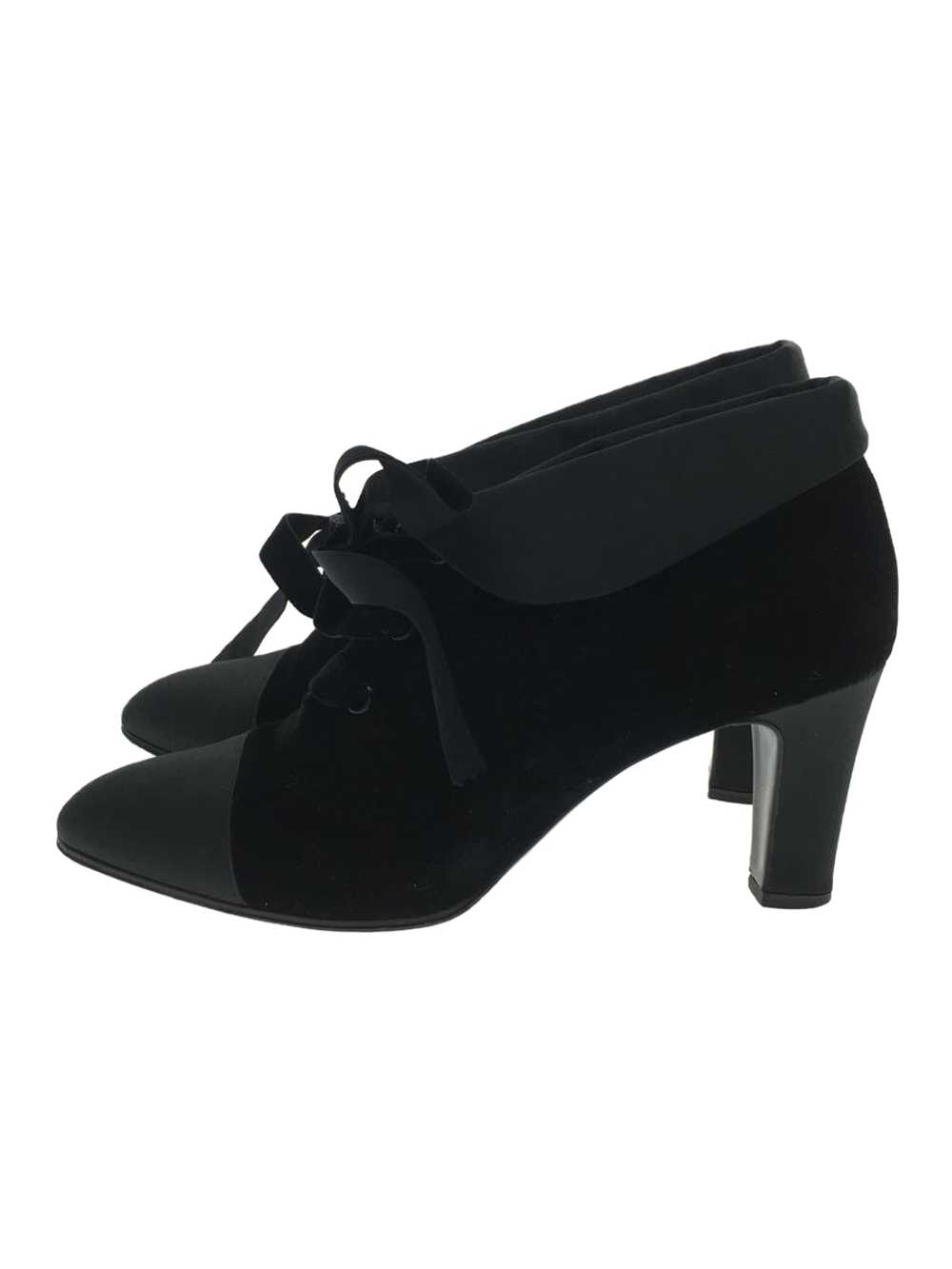 Chanel Pumps/36/Black/Suede Shoes Bbv86 - image 1