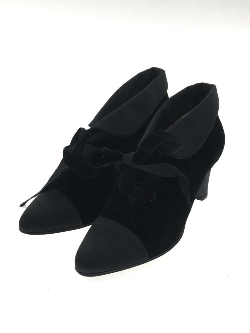 Chanel Pumps/36/Black/Suede Shoes Bbv86 - image 2