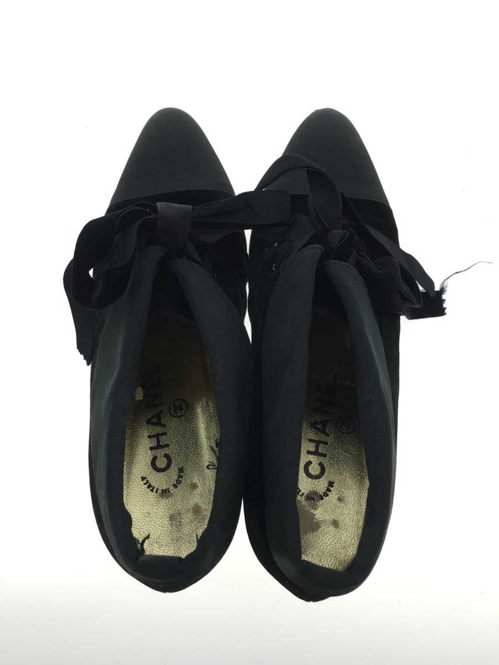 Chanel Pumps/36/Black/Suede Shoes Bbv86 - image 3