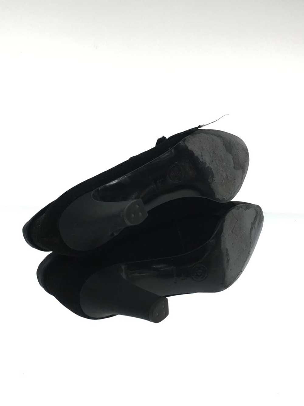 Chanel Pumps/36/Black/Suede Shoes Bbv86 - image 4