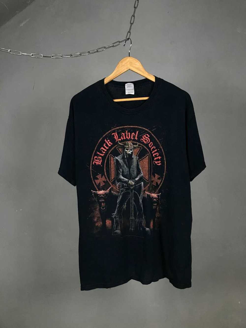 Band Tees × Skulls × Vintage Black Label Society … - image 1