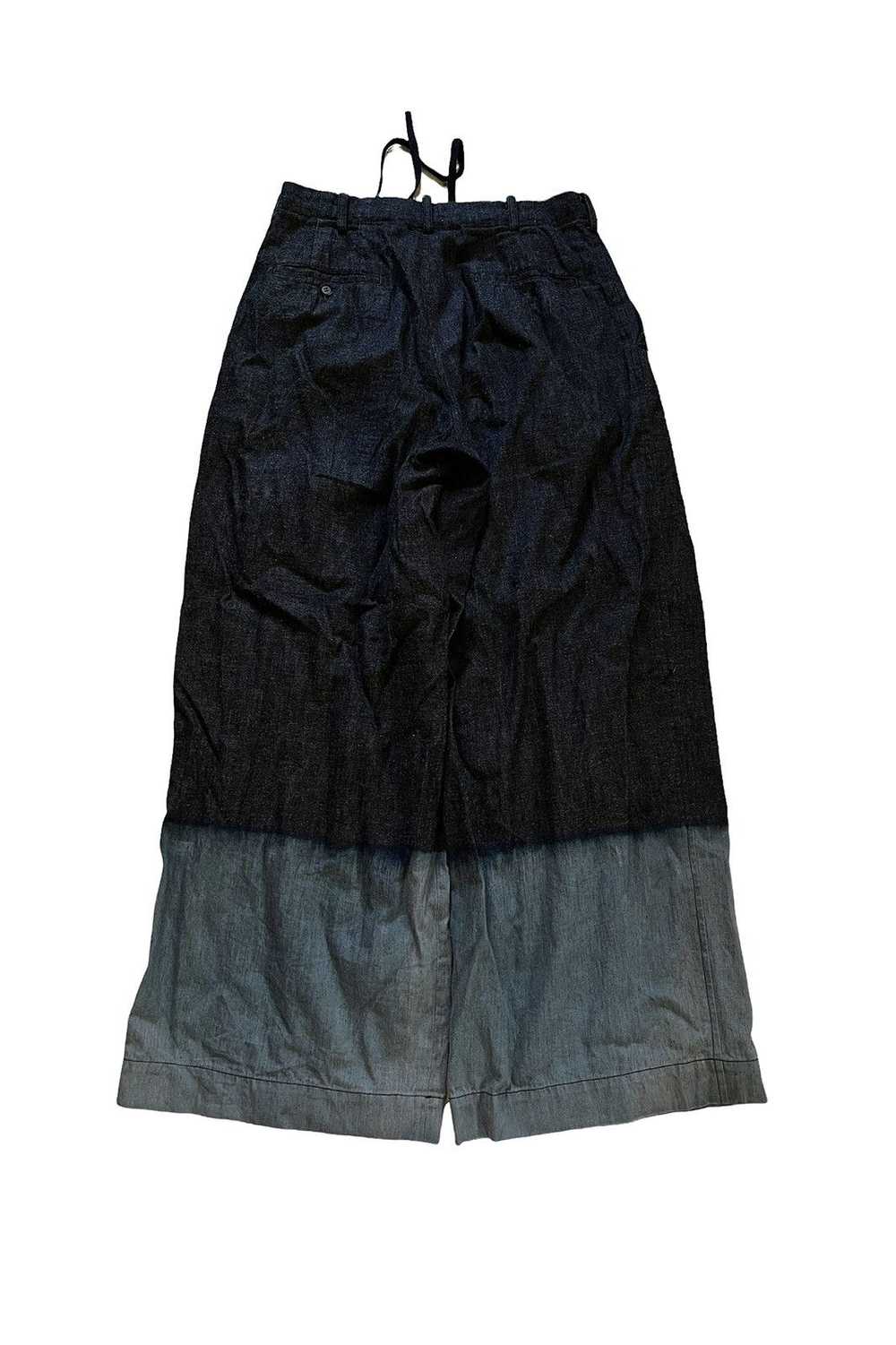 Yohji Yamamoto Dip Dye Wide Leg Hakama - image 2