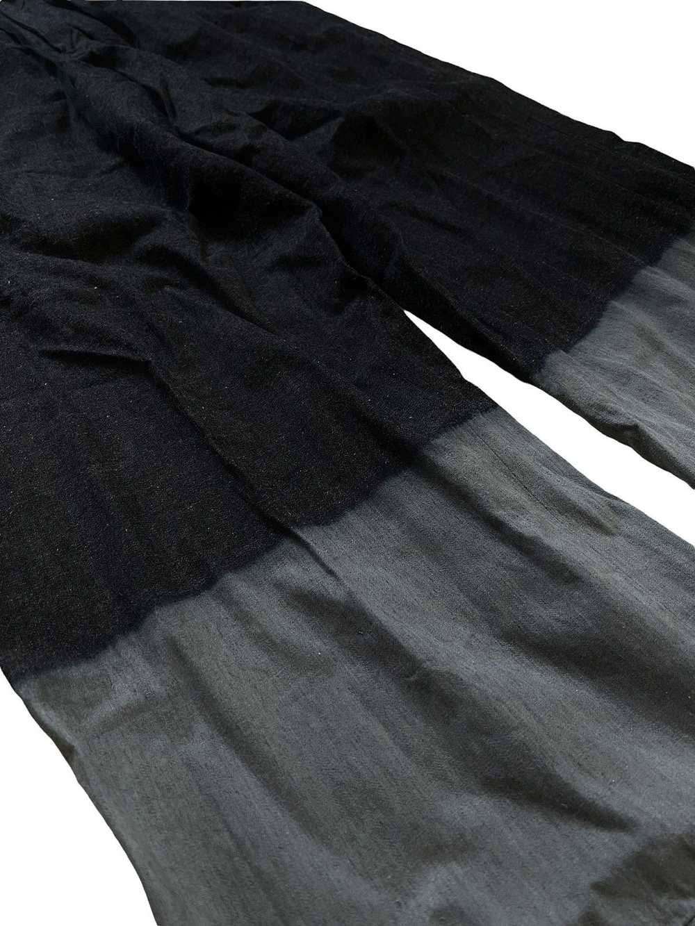 Yohji Yamamoto Dip Dye Wide Leg Hakama - image 4