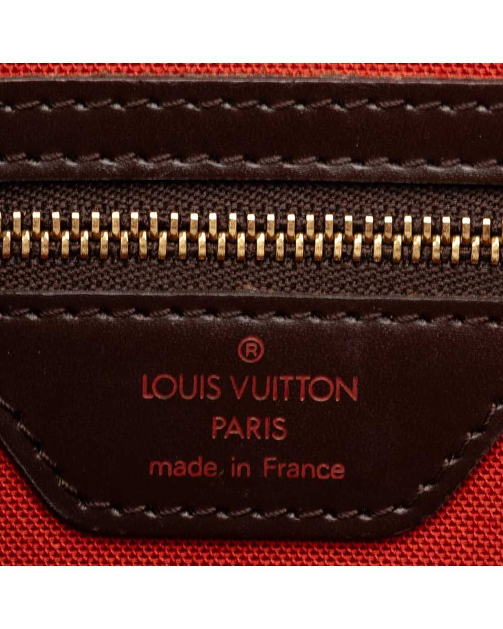 Louis Vuitton Authentic Designer Brown Damier Ebe… - image 6