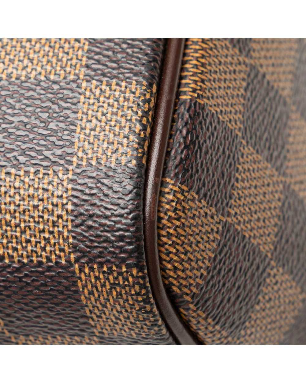 Louis Vuitton Authentic Designer Brown Damier Ebe… - image 8