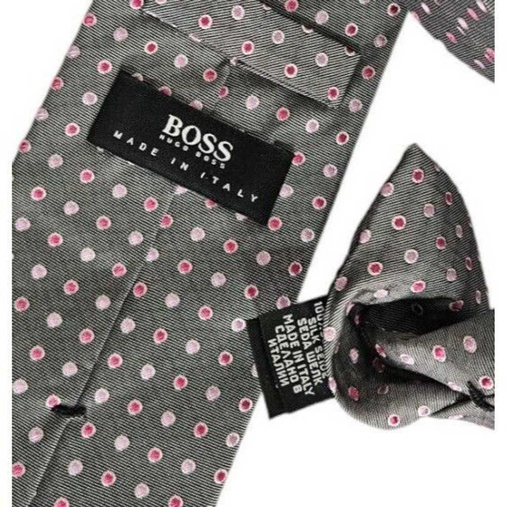 Hugo Boss HUGO BOSS Geometric Silk Tie ITALY 58"/… - image 2