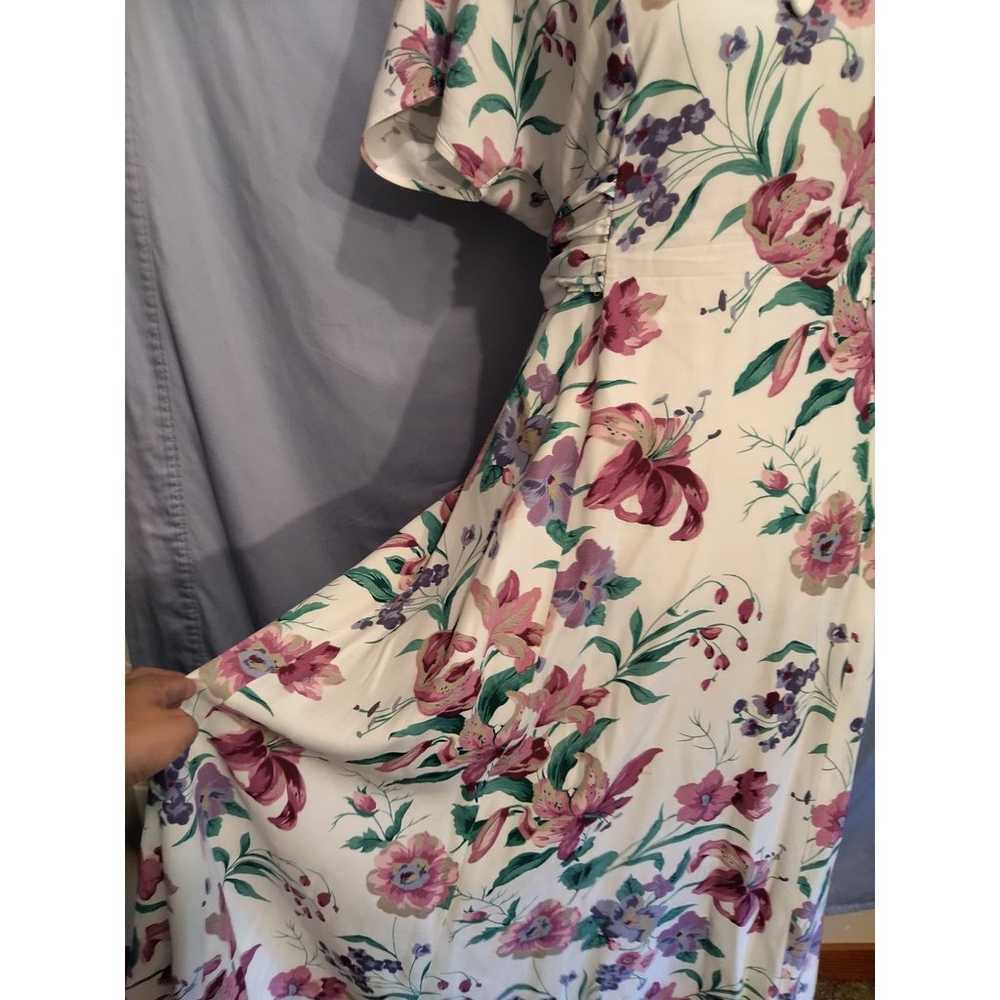J.B. Wright Petites Floral Midi Dress - image 3