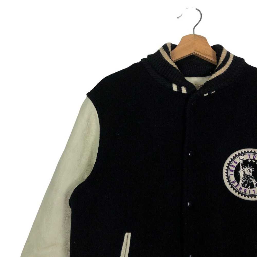 Japanese Brand × Leather Jacket × Varsity Jacket … - image 6