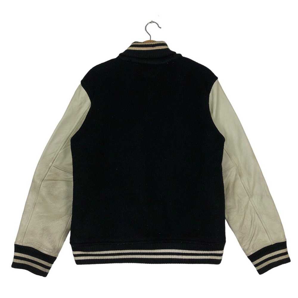 Japanese Brand × Leather Jacket × Varsity Jacket … - image 7