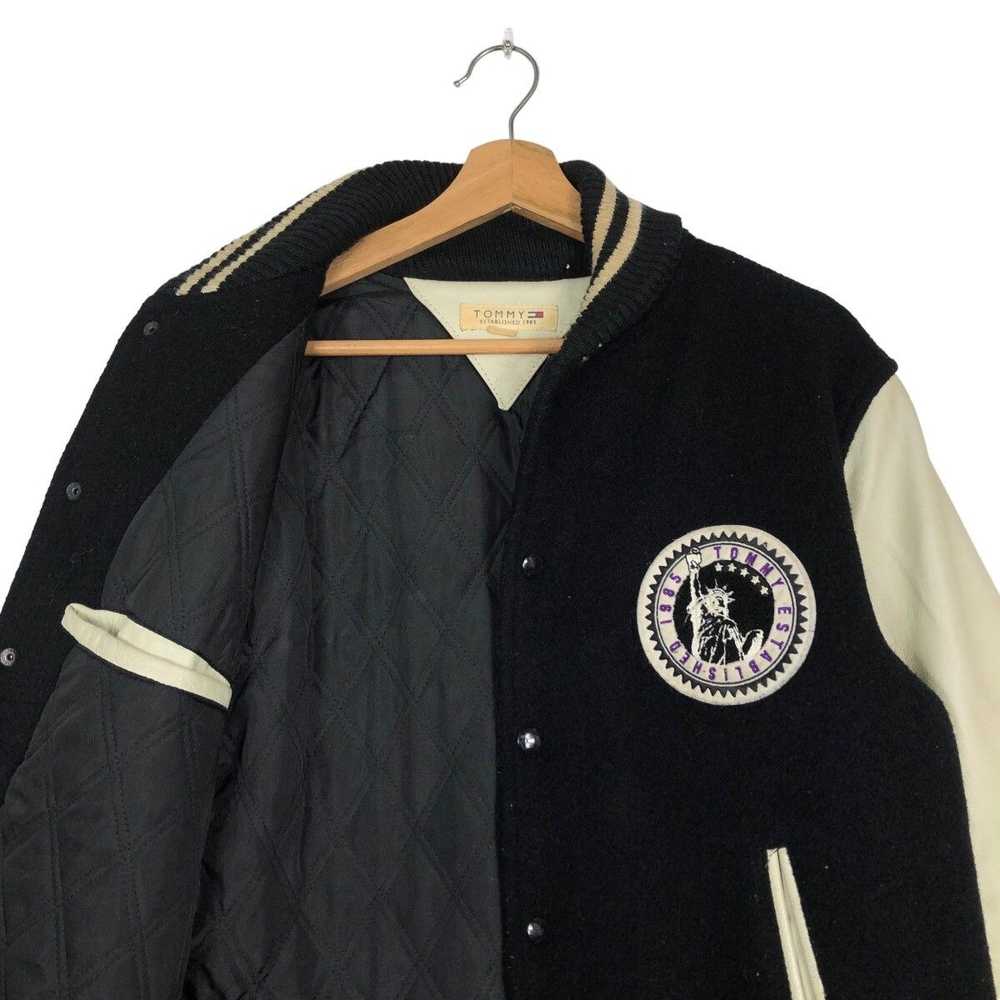 Japanese Brand × Leather Jacket × Varsity Jacket … - image 9