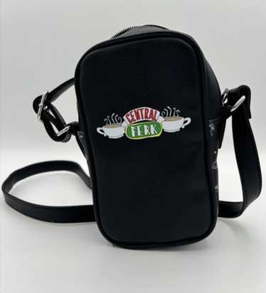 Friends Black DANI Central Perk Logo Crossbody Ba… - image 1