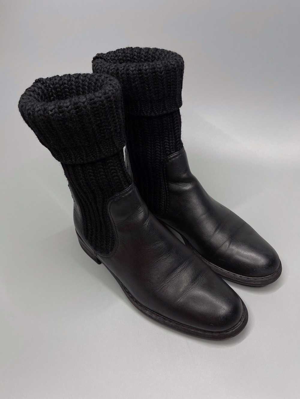 Gucci Vintage Gucci Sweaters Leather Boots - image 2
