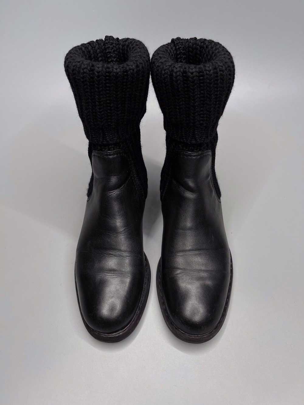 Gucci Vintage Gucci Sweaters Leather Boots - image 4