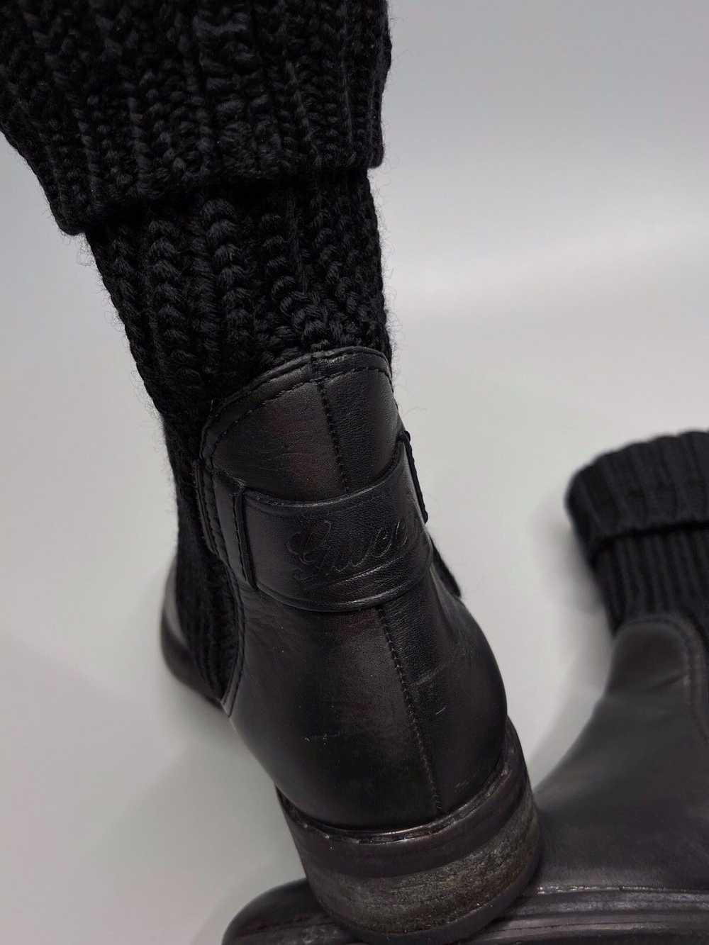 Gucci Vintage Gucci Sweaters Leather Boots - image 5