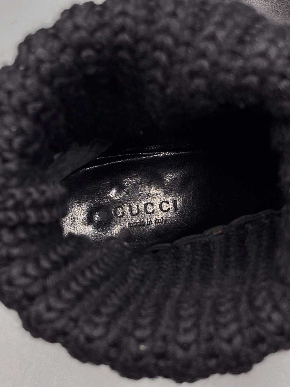 Gucci Vintage Gucci Sweaters Leather Boots - image 6