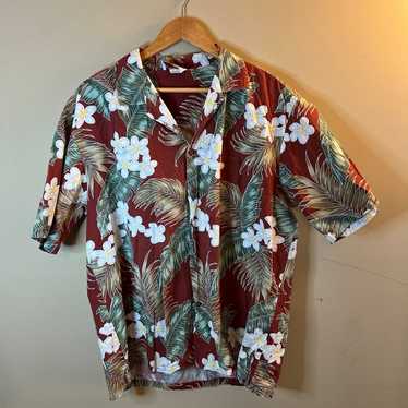 Vintage Pacific Legend Hawaiian Shirt BUTTON-UP -… - image 1