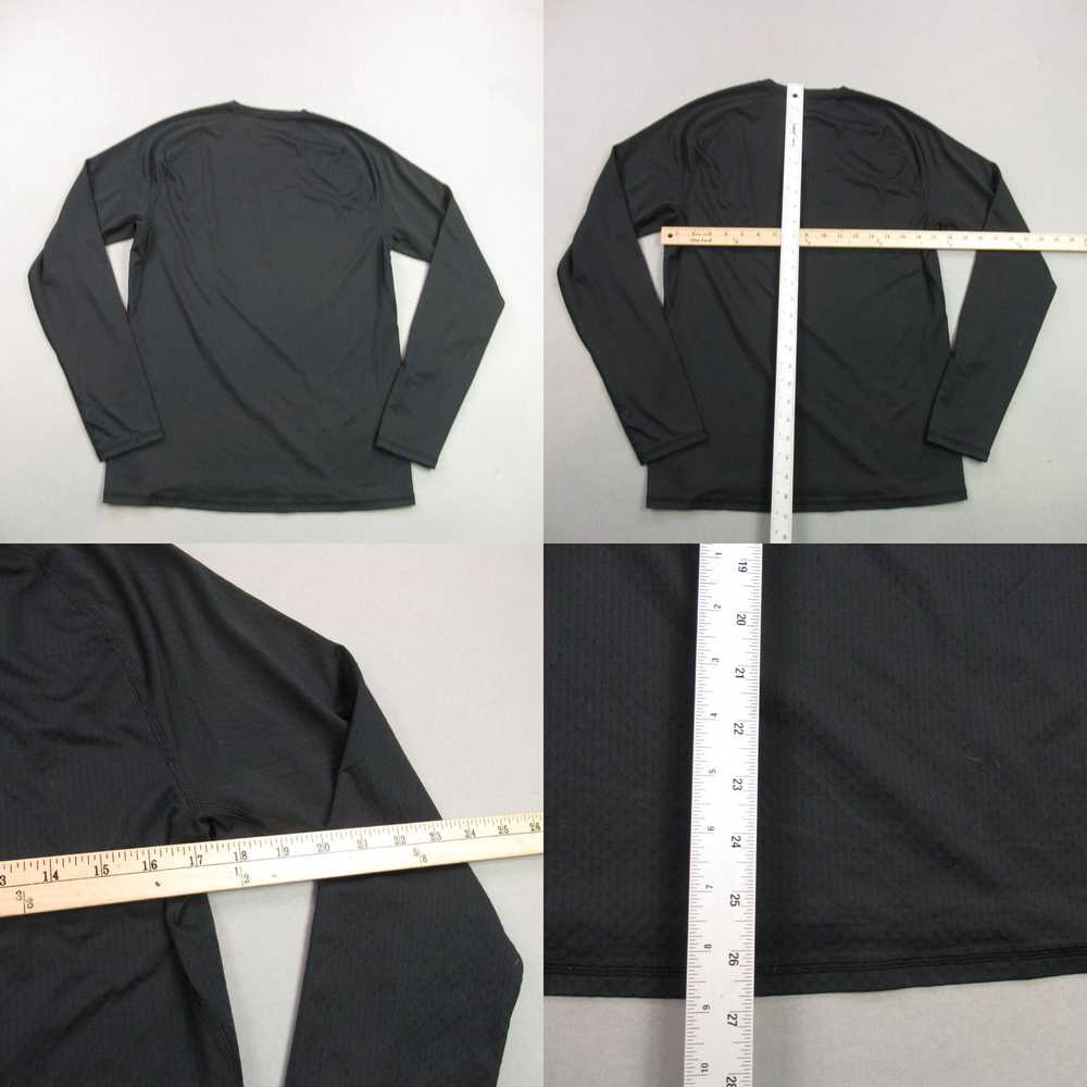 Vintage REI Shirt Mens Small Black Long Sleeve Cr… - image 4