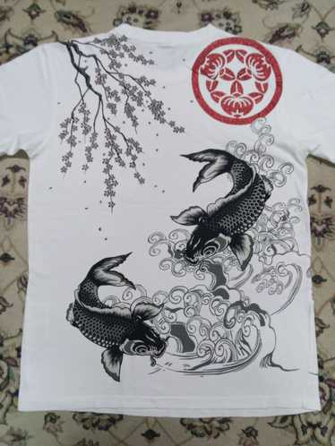 Japanese Brand × Sukajan T Shirts Rare Sukajan Te… - image 1