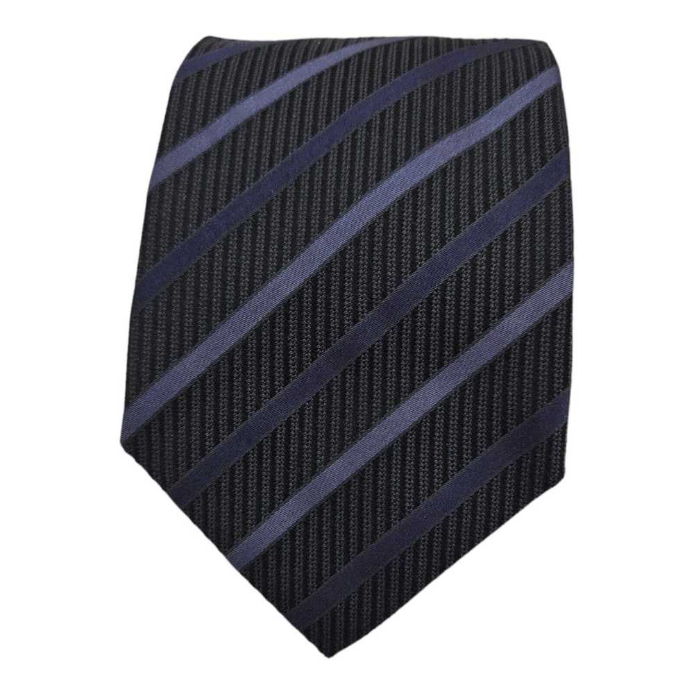 Fendi FENDI Striped Silk Tie ITALY 59"/ 4" EC - image 1