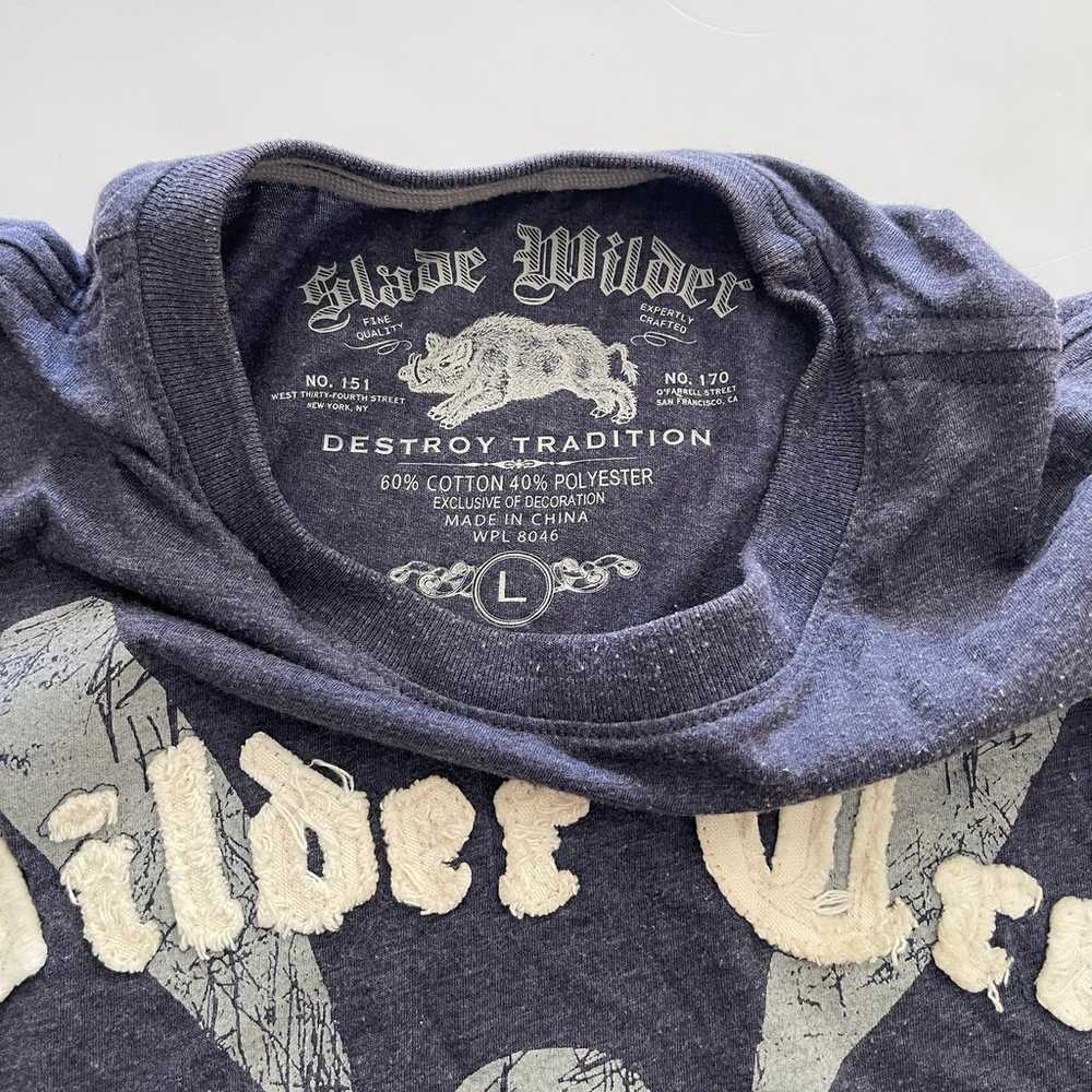 Slade Wilder Navy Blue Wilder Club Vintage Graphi… - image 3