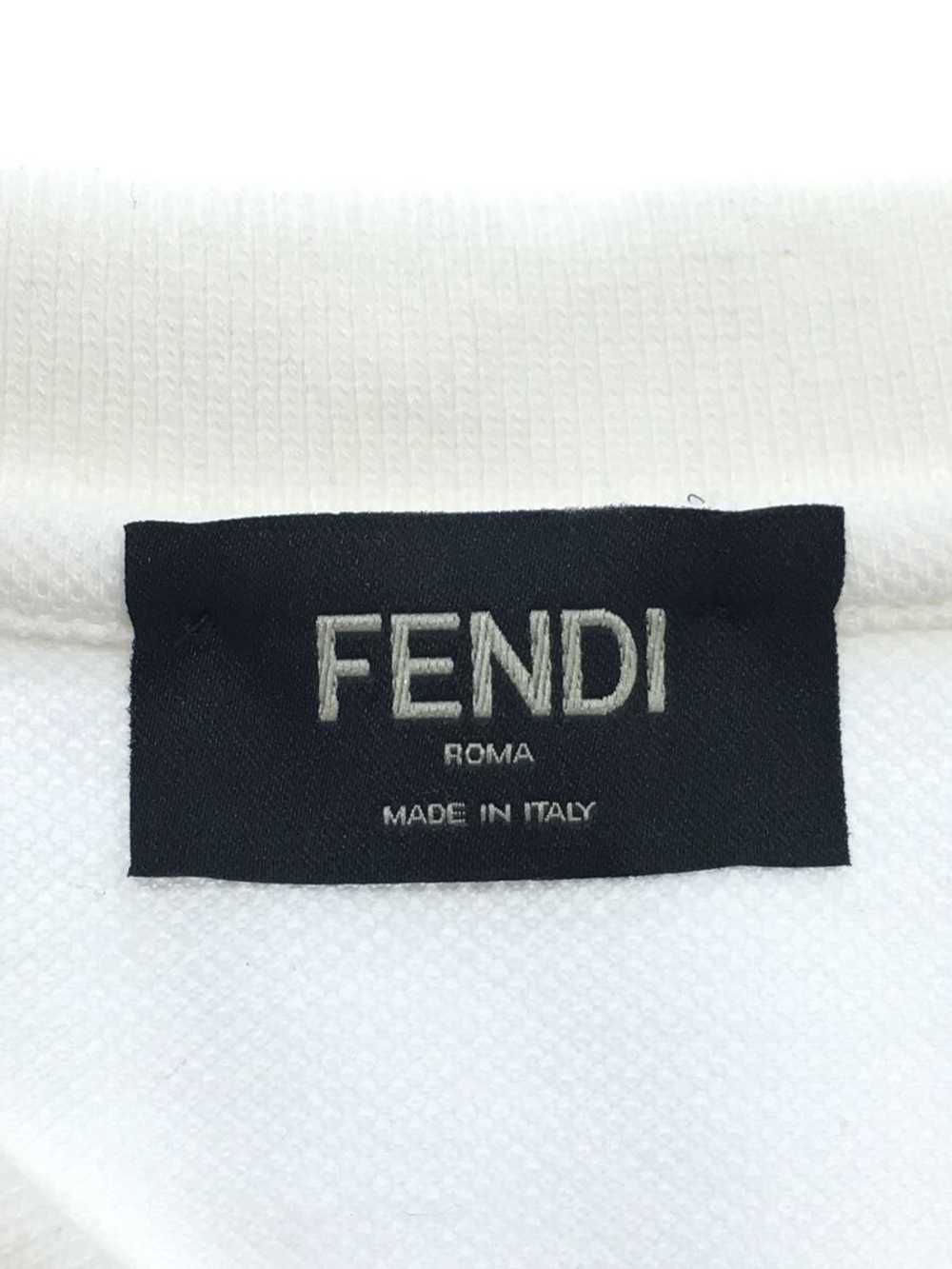 Fendi  One Point Rubber Logo F Stitch Button Polo… - image 3