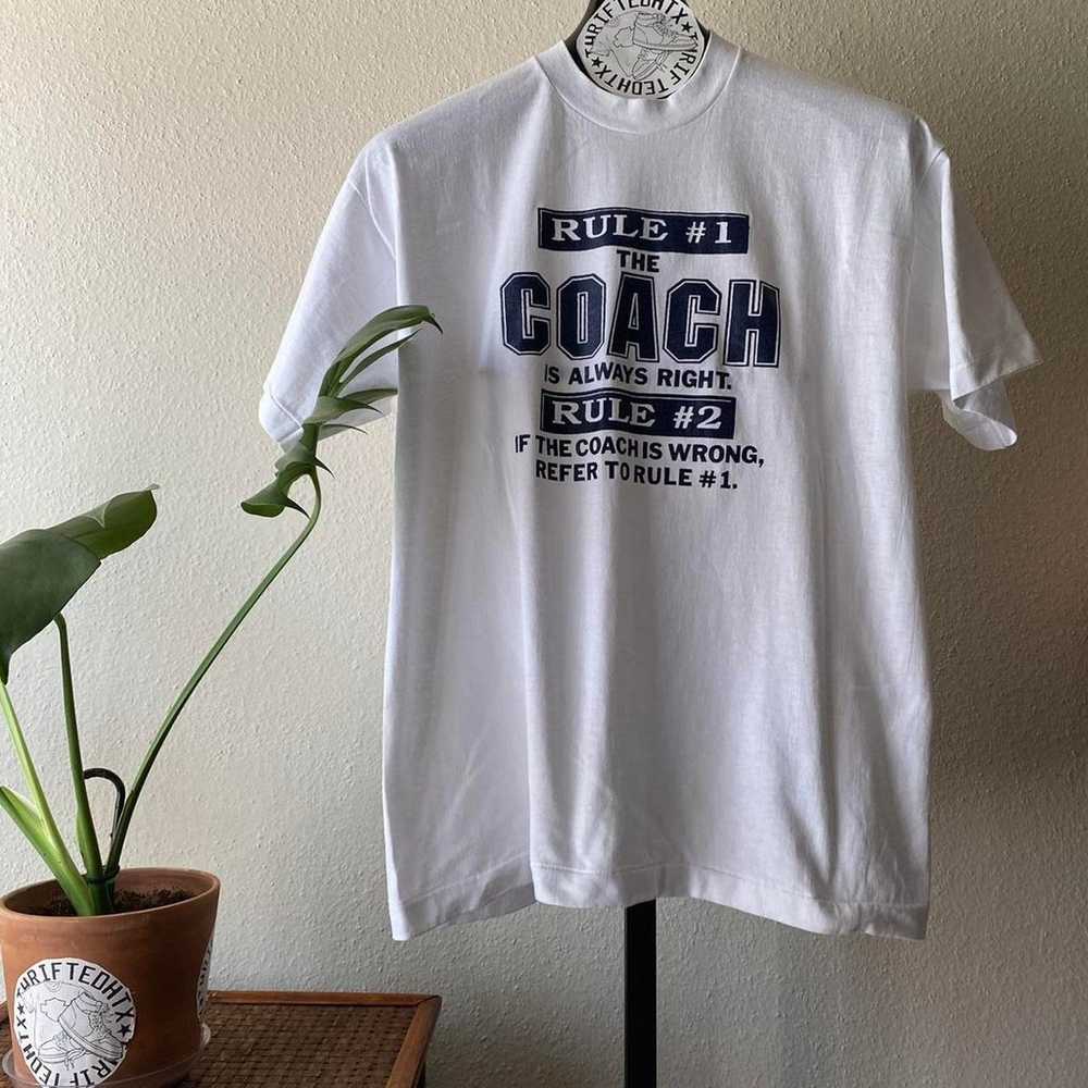 90's Coach Humor T-shirt - image 1