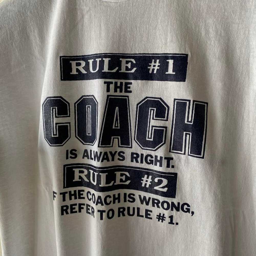 90's Coach Humor T-shirt - image 2