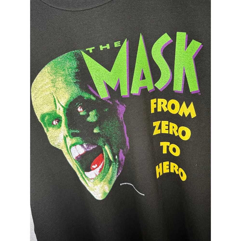 The Mask Movie Rare Vintage Reprint Single Stitch… - image 3