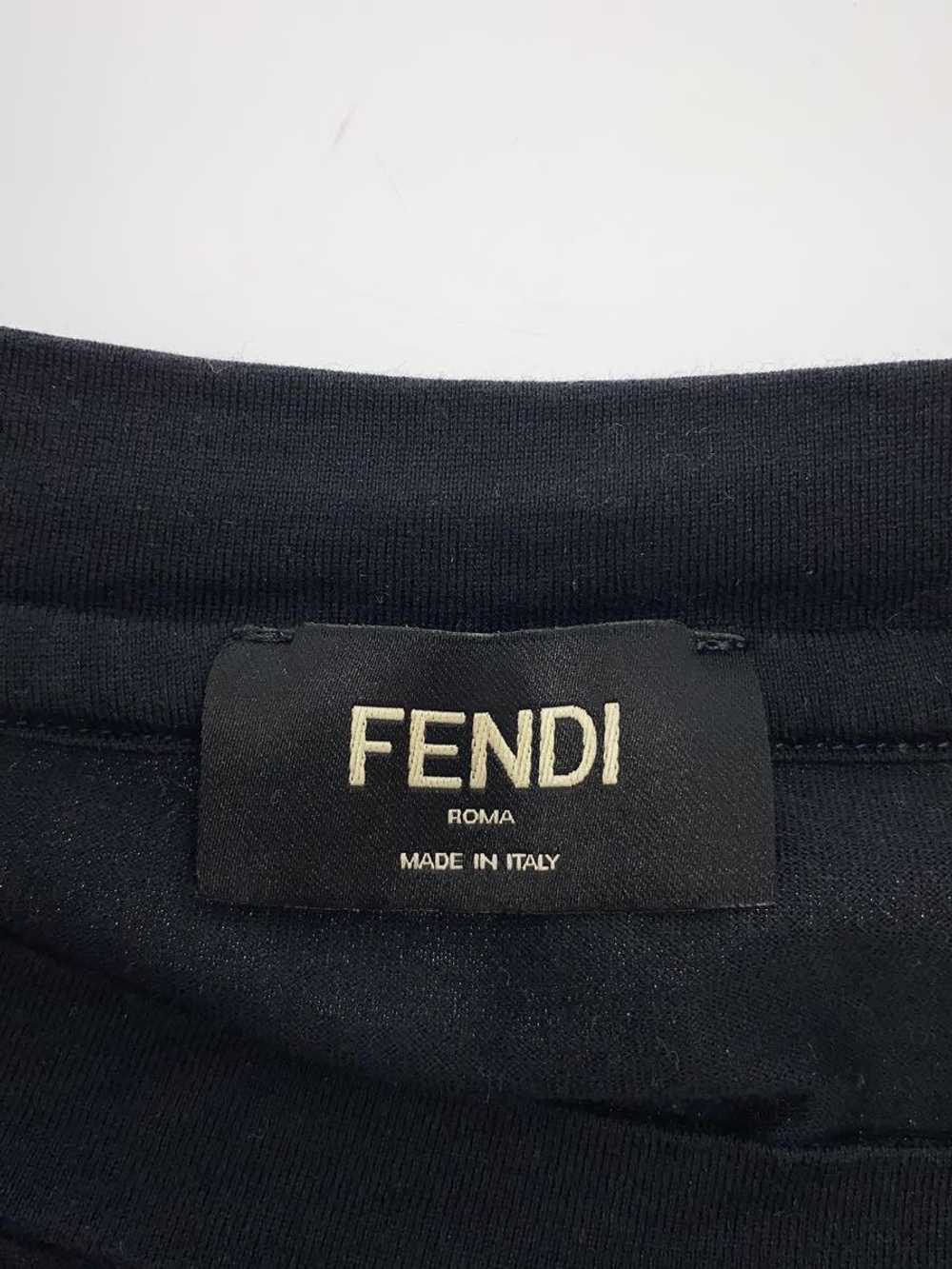 Fendi  T-Shirt XL Cotton Blk Faf682 Wear - image 3