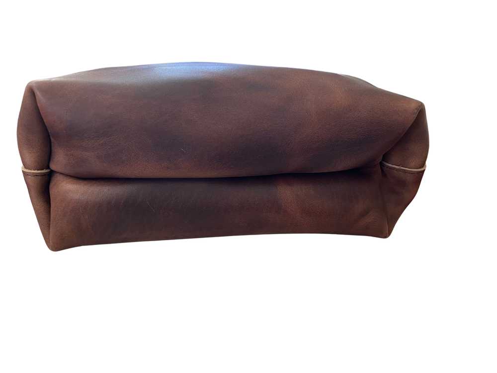 Portland Leather English tan medium zip crossbody… - image 3