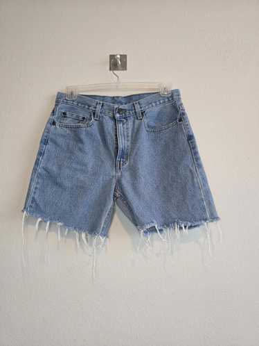 Designer Y2K Denim Cut Off Jean Shorts