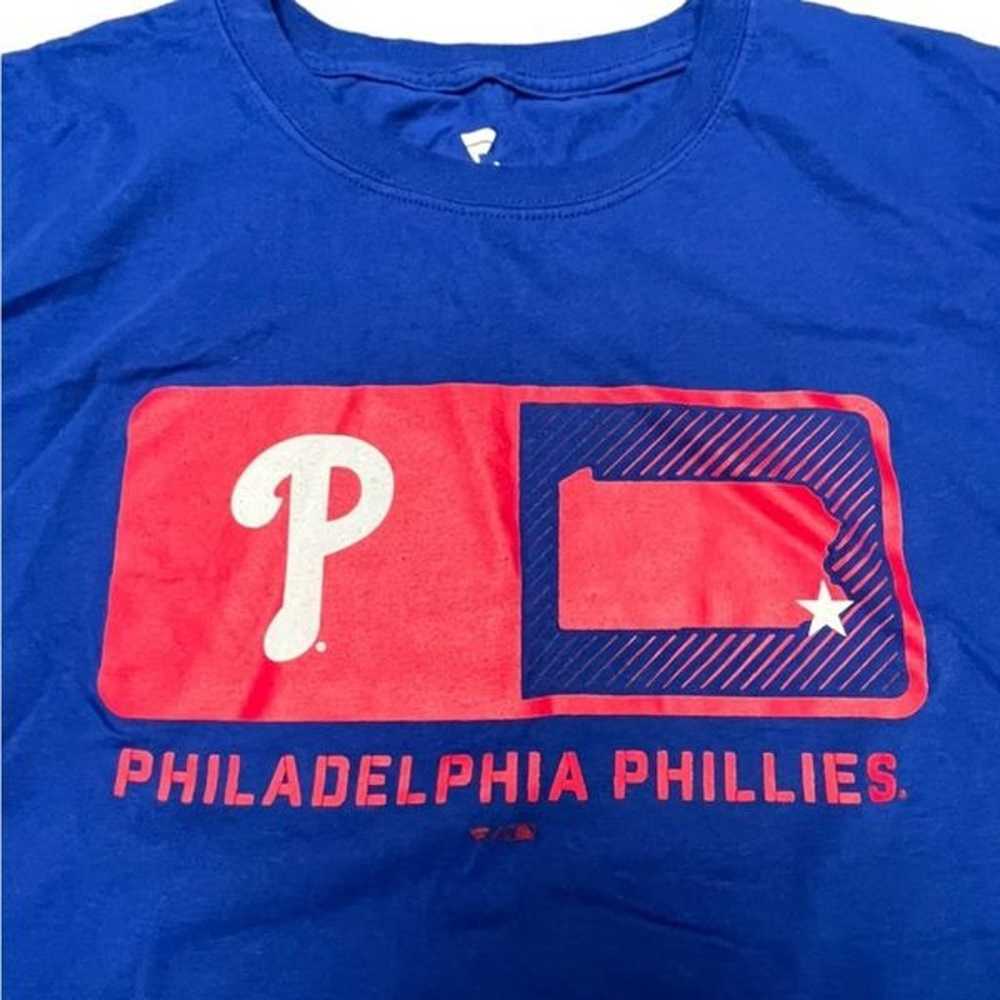 Philadelphia Phillies MLB Fanatics 2XL blue T-shi… - image 2