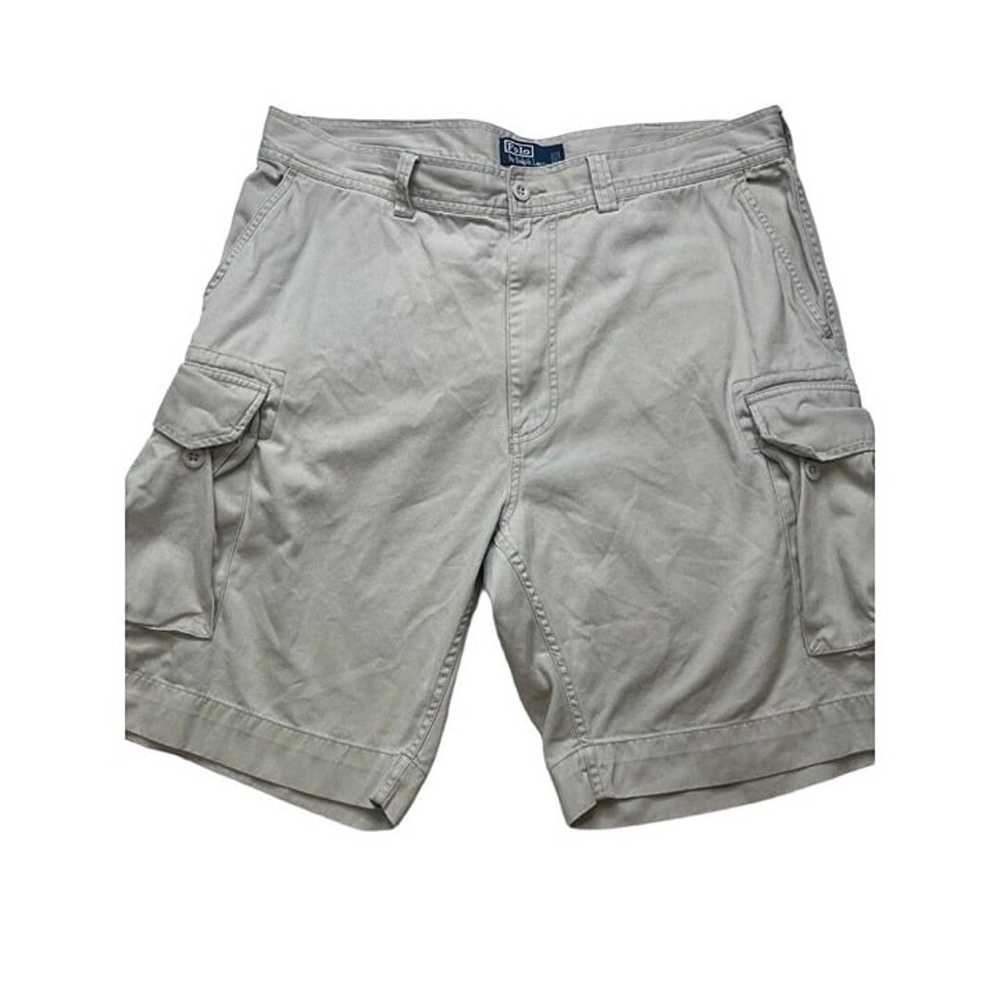 Vtg Polo Ralph Lauren Cargo Shorts Men 38 (36x9.5… - image 10