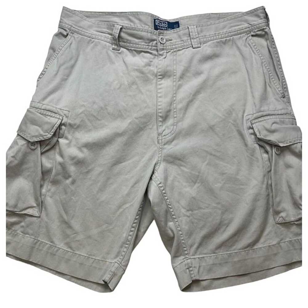Vtg Polo Ralph Lauren Cargo Shorts Men 38 (36x9.5… - image 1